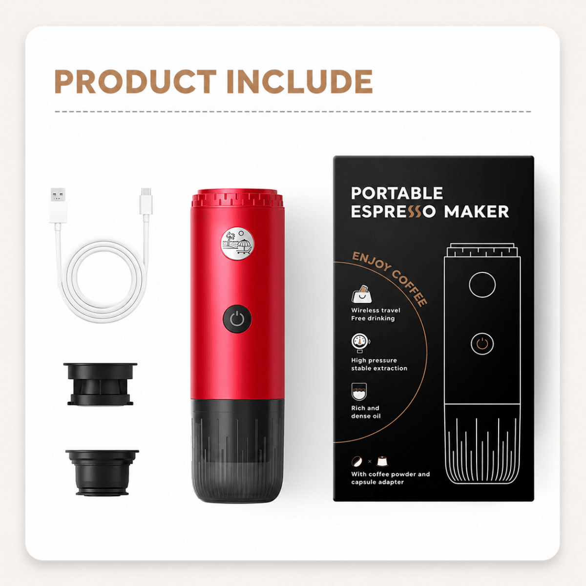 Roam Brew Portable Espresso Maker—Barista Coffee Anywhere - Roam Brew